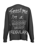 Triple Sevens Tee Black Booby Trap Regular Longsleeve