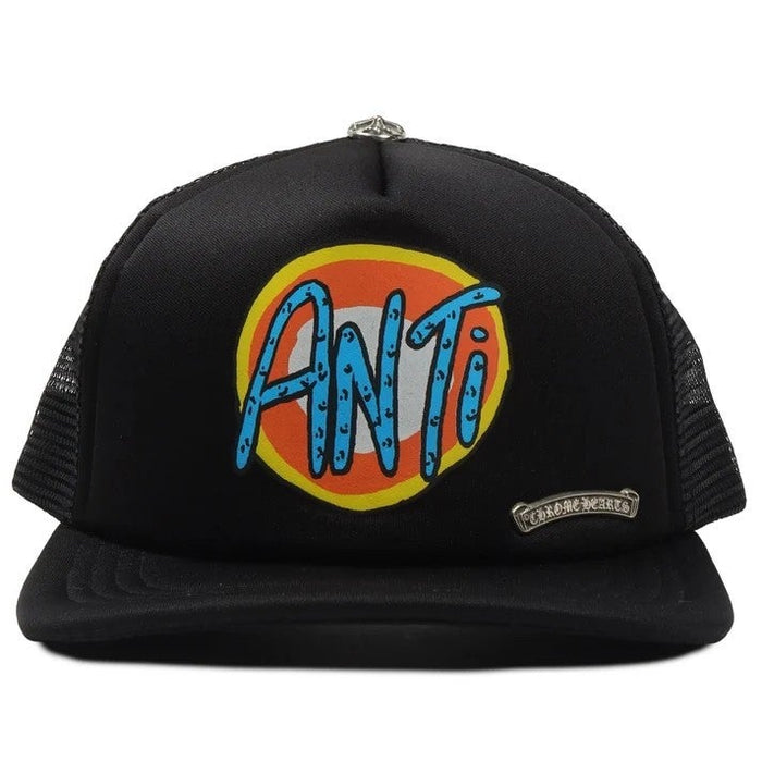 Chrome Hearts Matty Boy Anti Trucker Hat Black Preowned A+