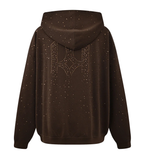 Birth Of Royal Child Hoodie Brown 20k Swarovski