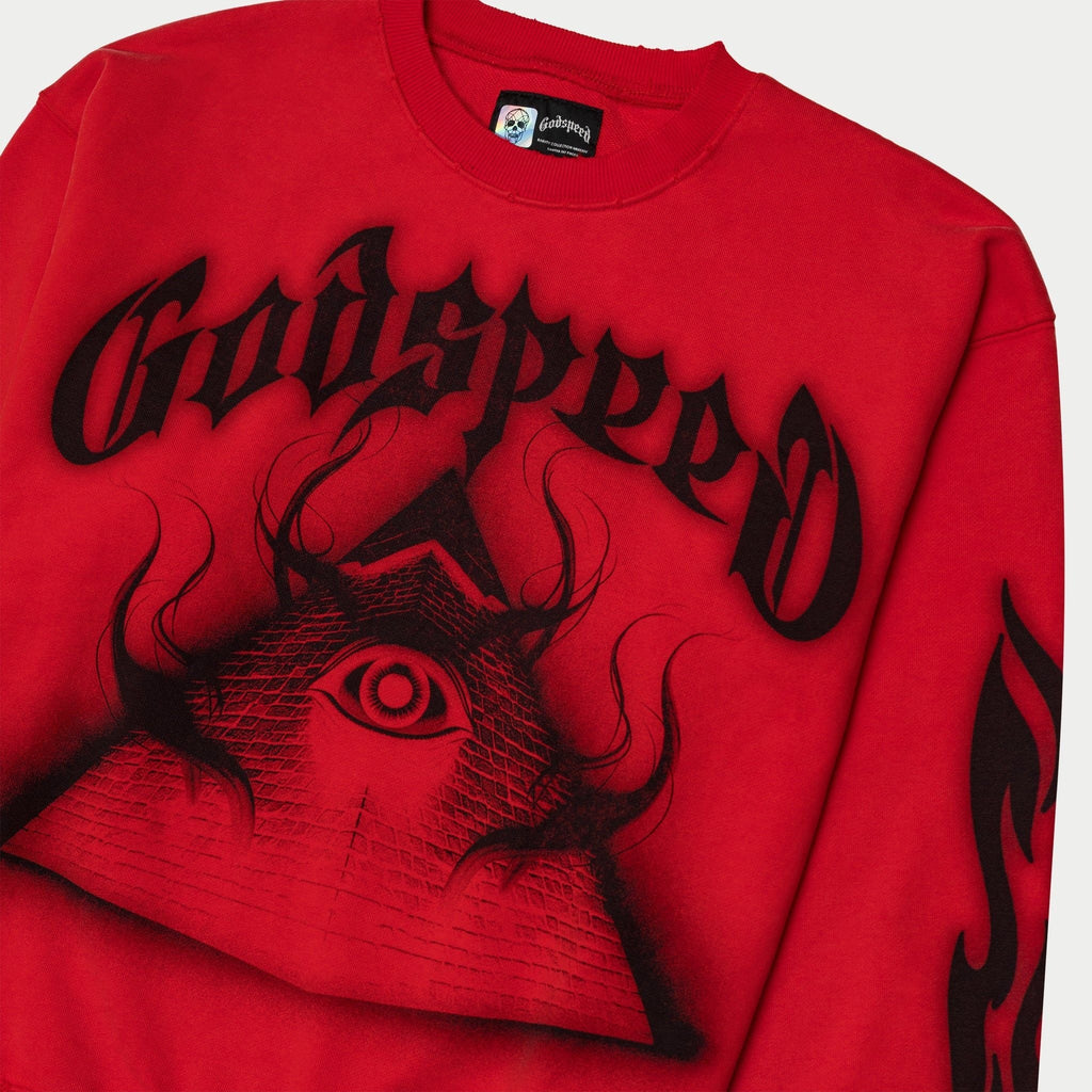 Godspeed E.O.P Sweatshirt Red
