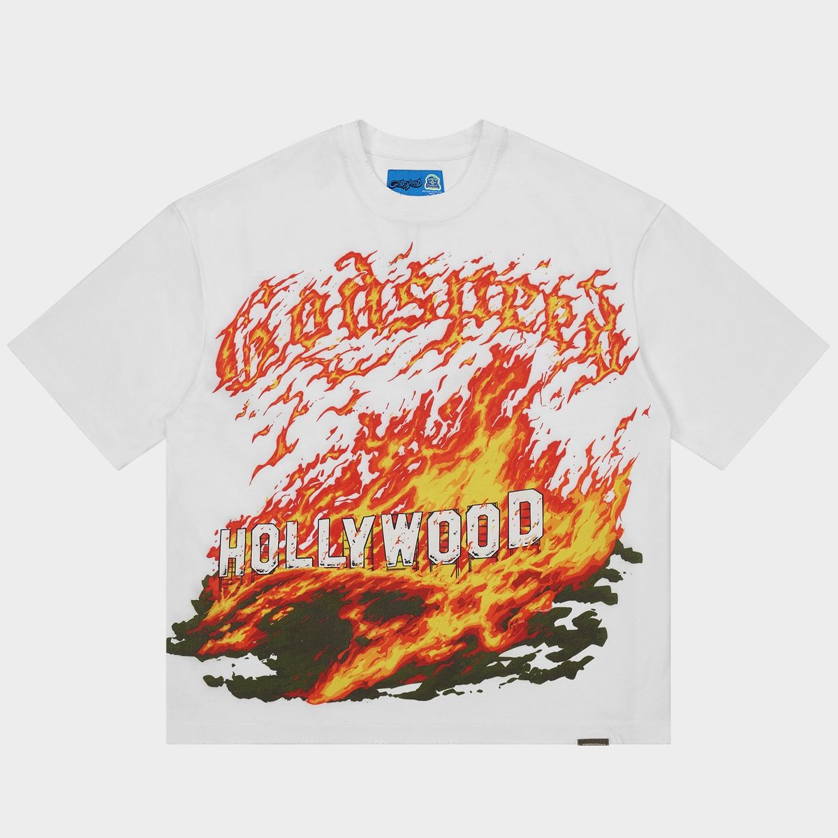 Godspeed Tee Hollywood Inferno II NG White