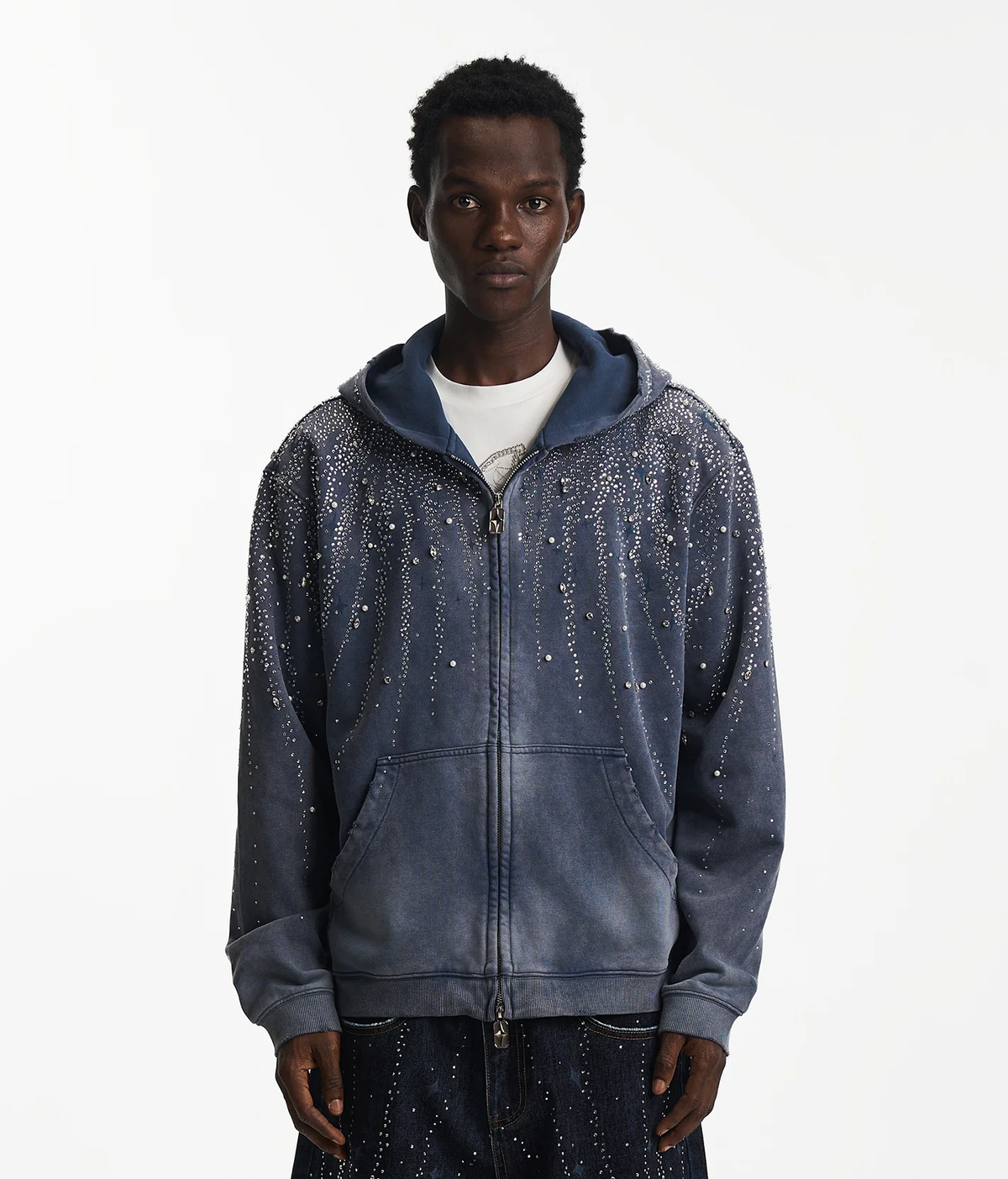 Birth Of Royal Child Hoodie Blue 20K Stellar Diamond