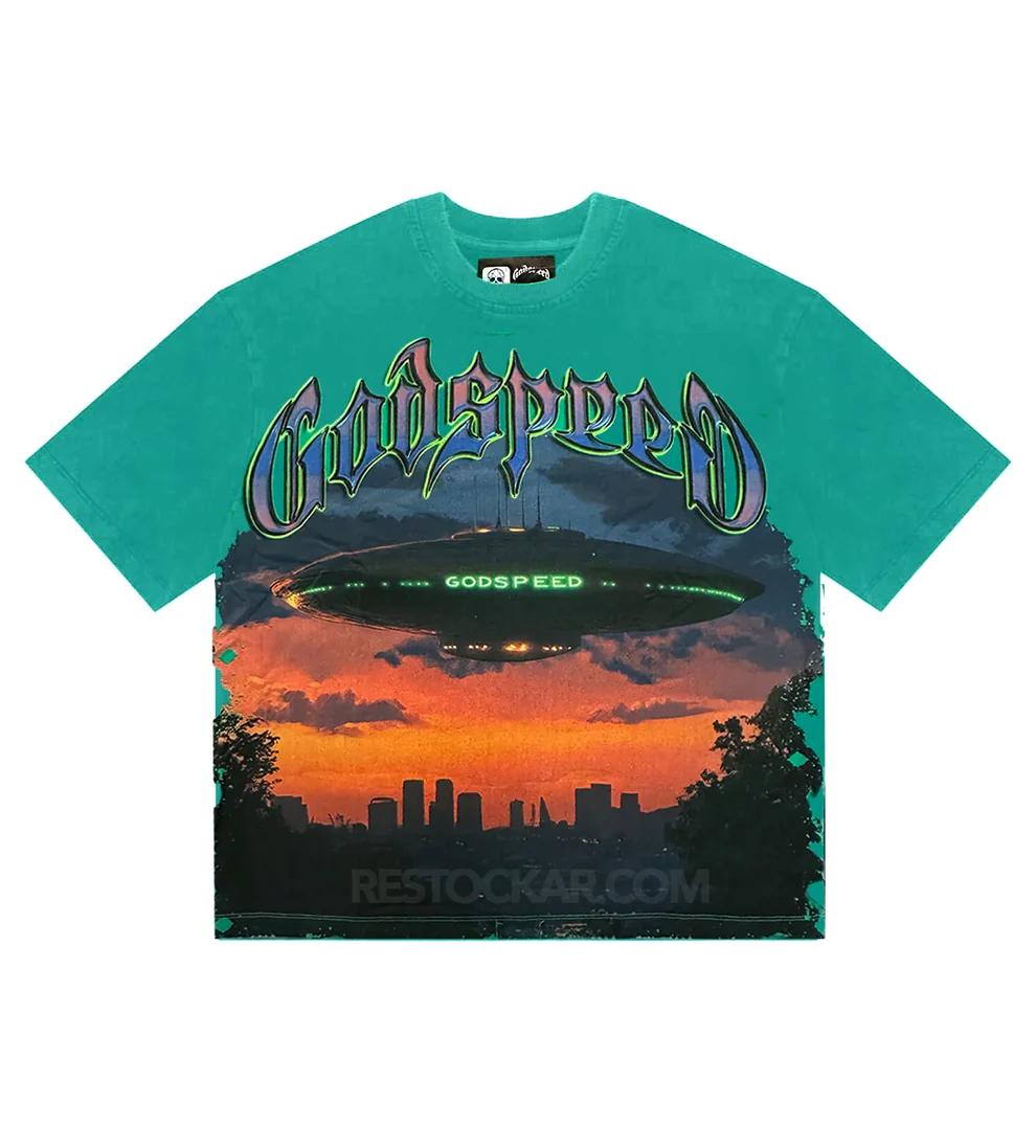 Godspeed U.A.P Tee Green