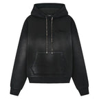 Amiri Hoodie Bleach Bandana Black