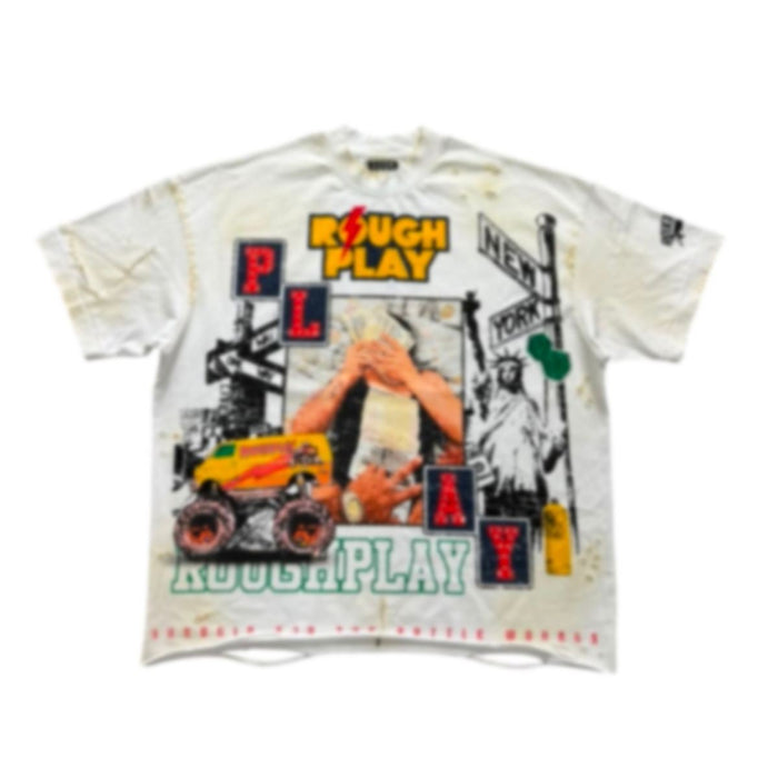 Roughplay Tee Liberty White Wash