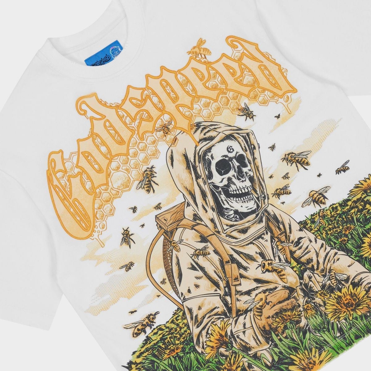 Godspeed Tee Save the Bees II NG White