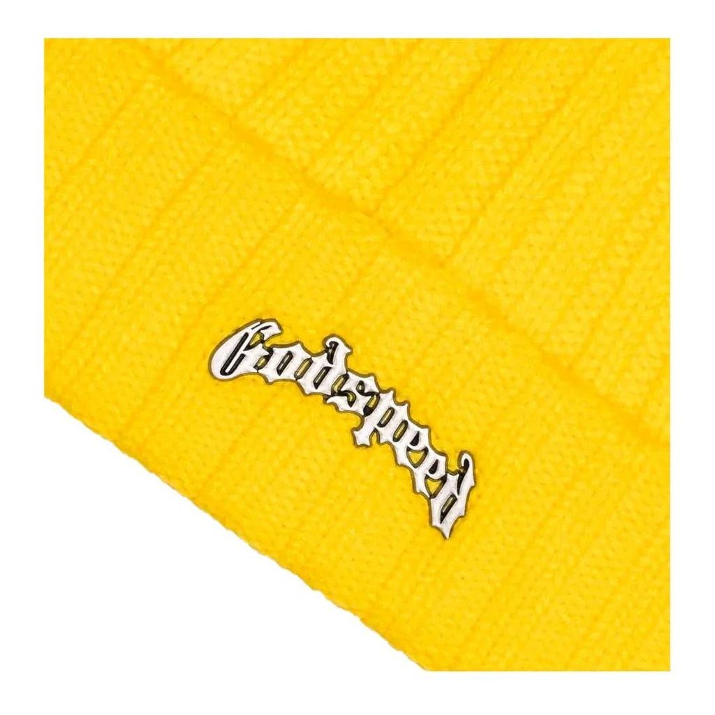 Godspeed Og Logo Emblem Beanie Yellow