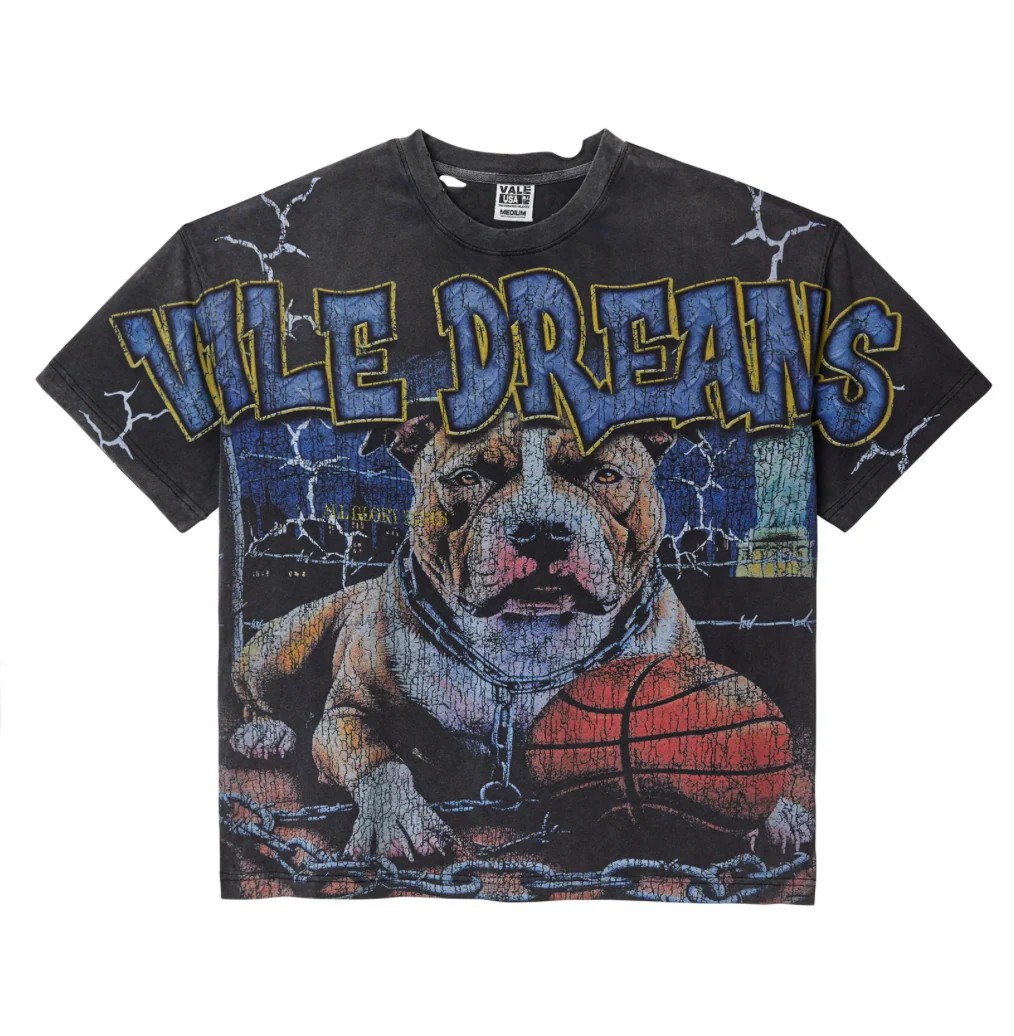Vale Forever Tee Black Blue Guard Dog