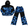 Roughplay Water Resistance Camo Tracksuit Blue Black