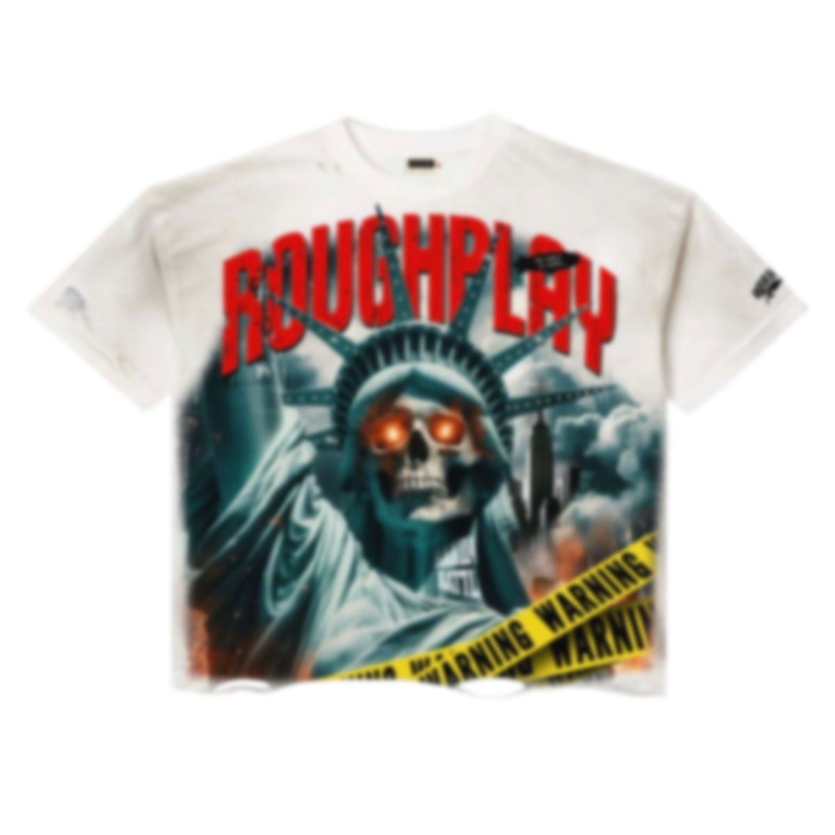 Roughplay Tee Statue Of Liberty White