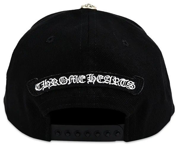 Chrome Hearts Hat Dagger Denim Baseball Black