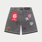 Godspeed Infinity Shorts Grey Multicolor