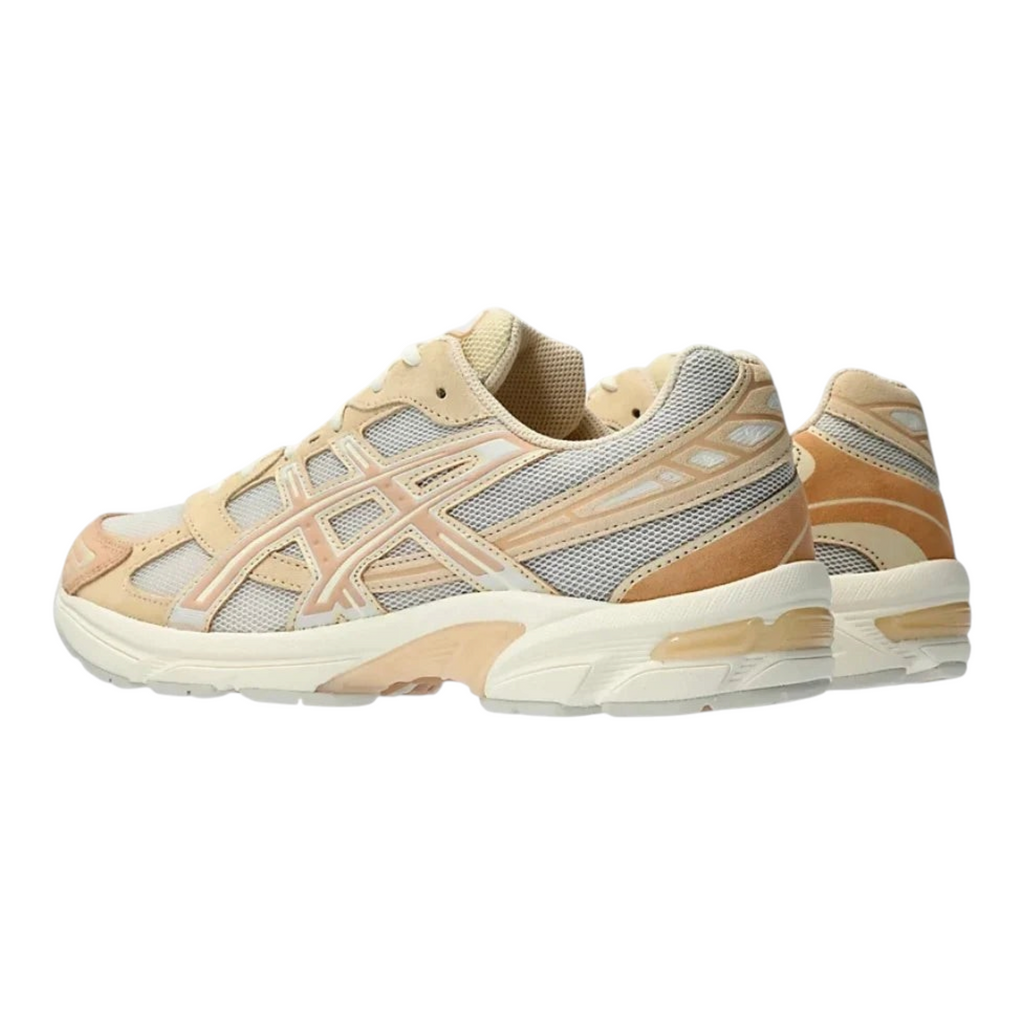 FLEX SHOP Asics Gel-1130 sneakers in honey beige mesh with tan overlays and cream GEL cushioned midsole