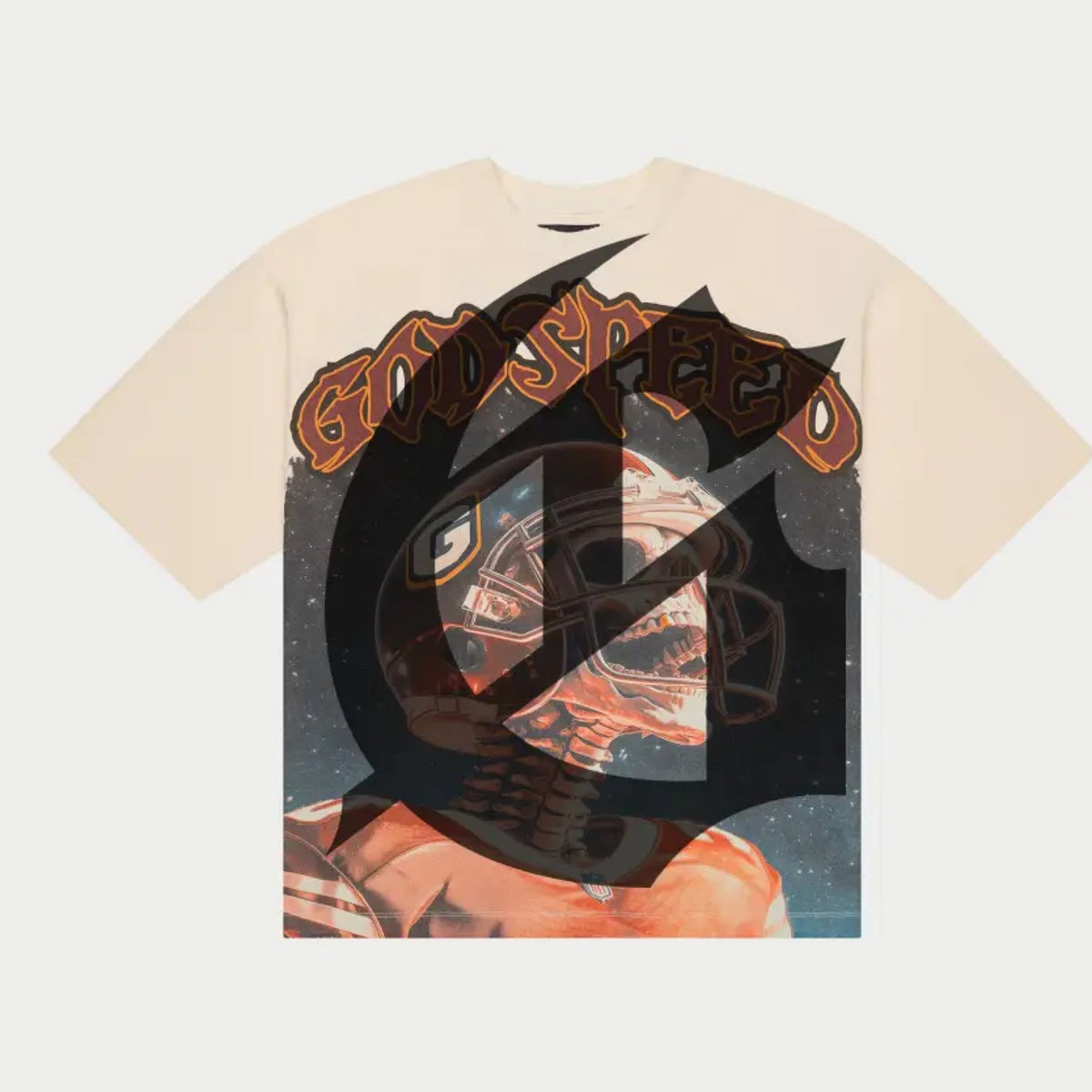 Godspeed Tee Morale Cream
