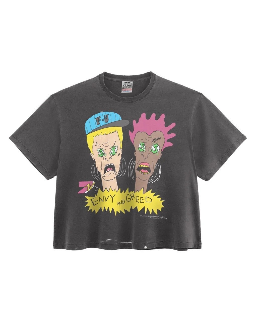 Triple Sevens Tee Envy & Greed Black