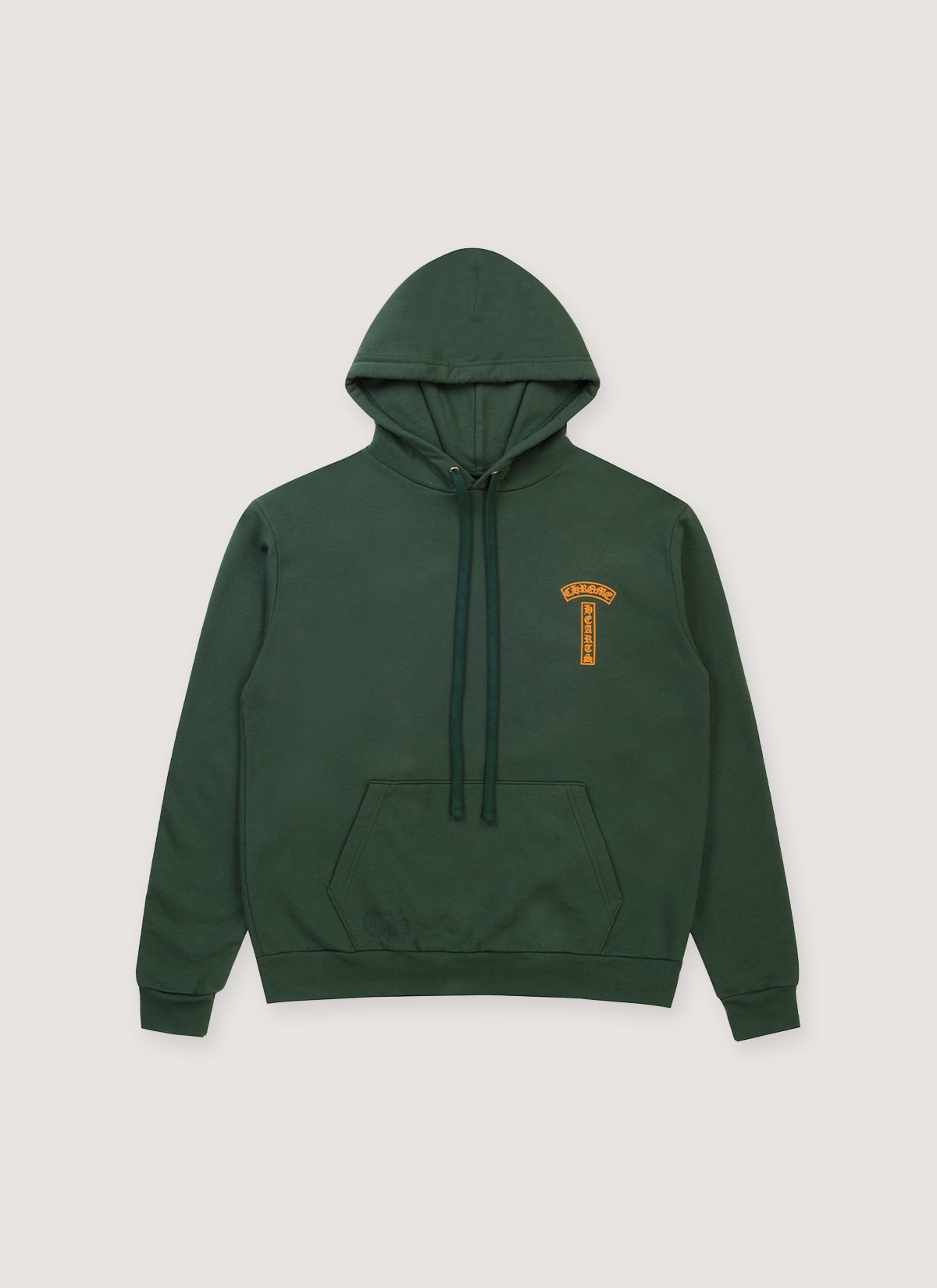 Chrome Hearts Hoodie T Bar Logo Green