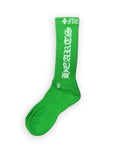 Chrome Hearts CH LOGO SOCKS Green White