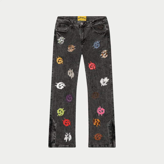 GODSPEED Infinity Denim Multicolor Black Washed