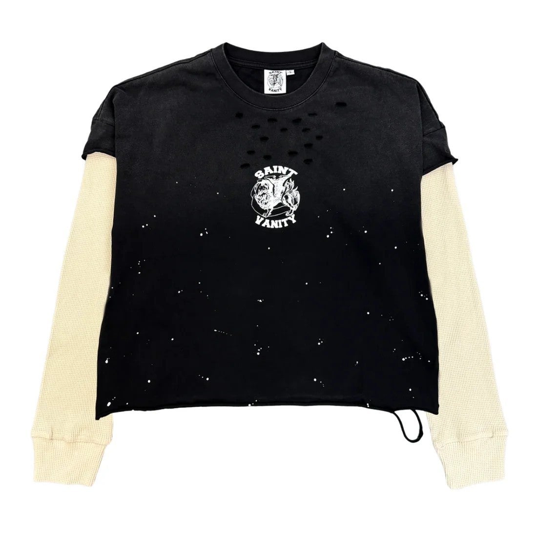 Saint Vanity Tee BLACK CUTOFF THERMAL