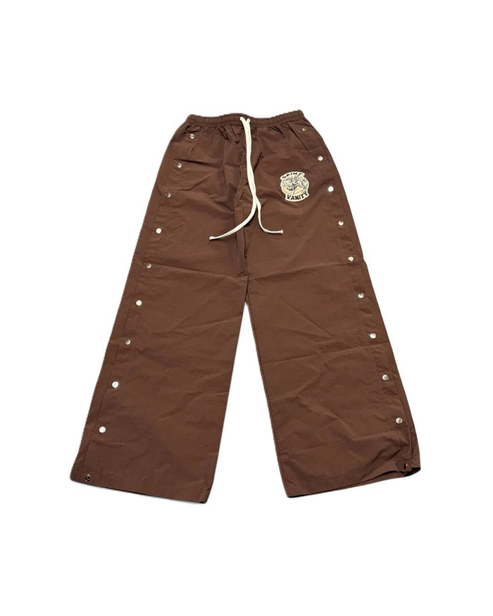Saint Vanity Nylon Pants Brown