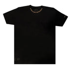 Chrome Hearts tee Collar Print 'Black/Brown'