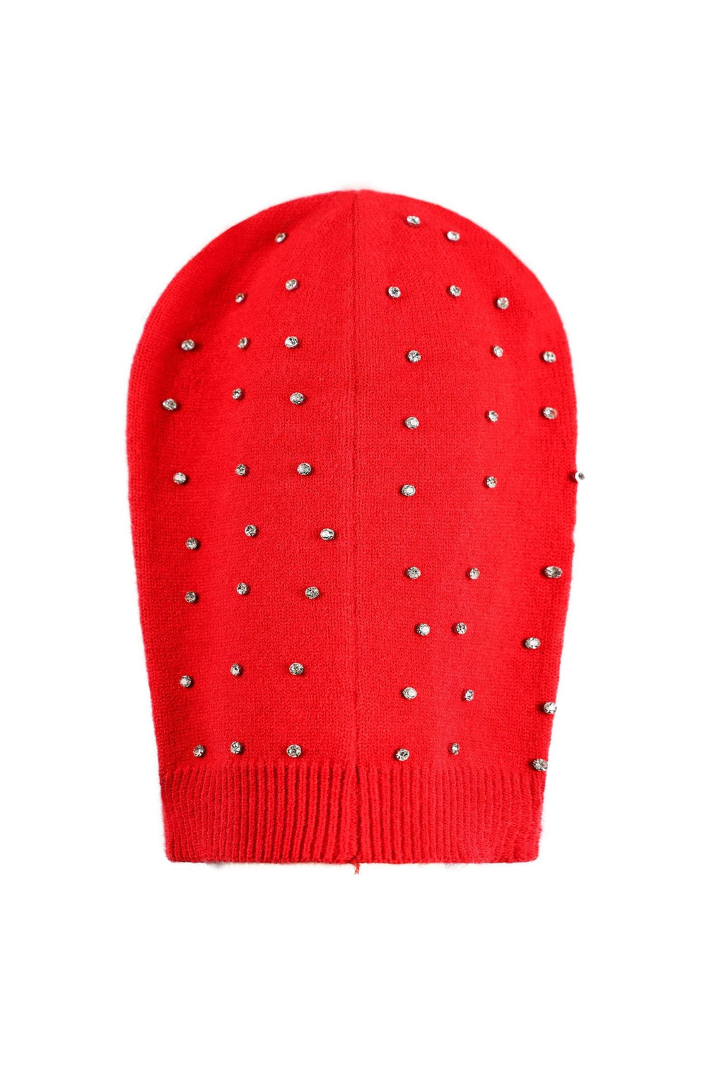 Paper Money Red Diamante Ski Mask