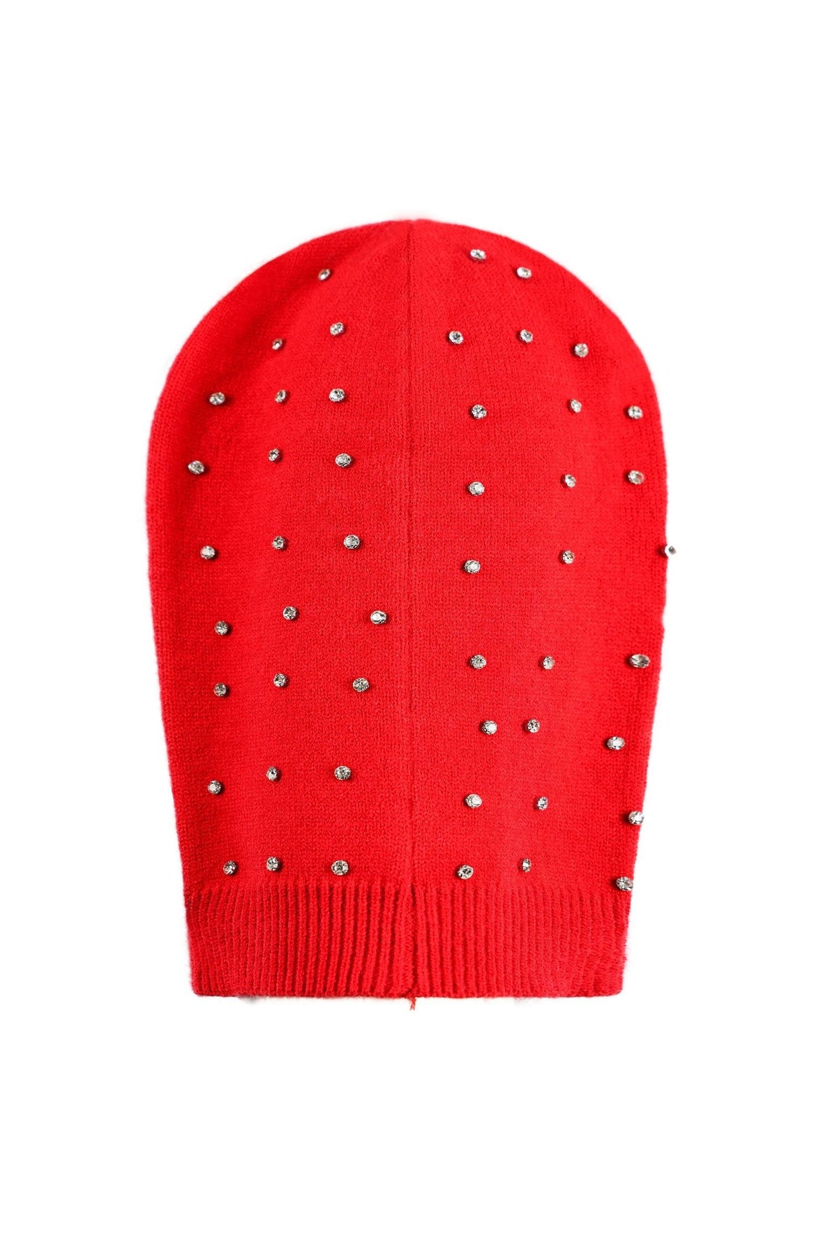 Paper Money Red Diamante Ski Mask