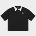 Godspeed Crest Polo Victor Minimal Black