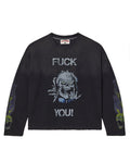 Vale Forever Tee Thermal F*CK YOU Black