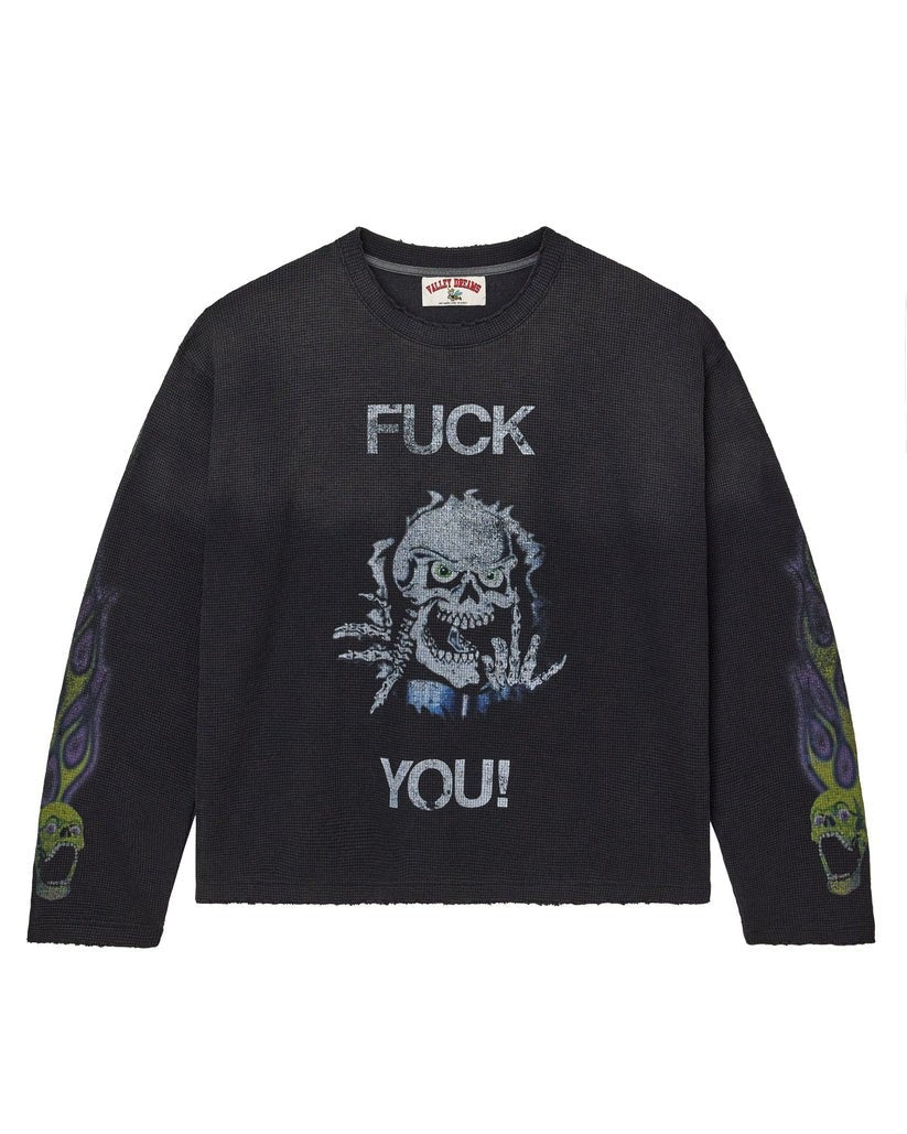 Vale Forever Tee Thermal F*CK YOU Black