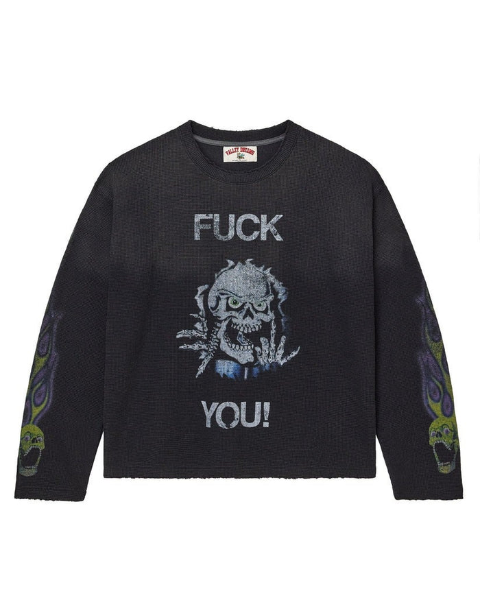 Vale Forever Tee Thermal F*CK YOU Black