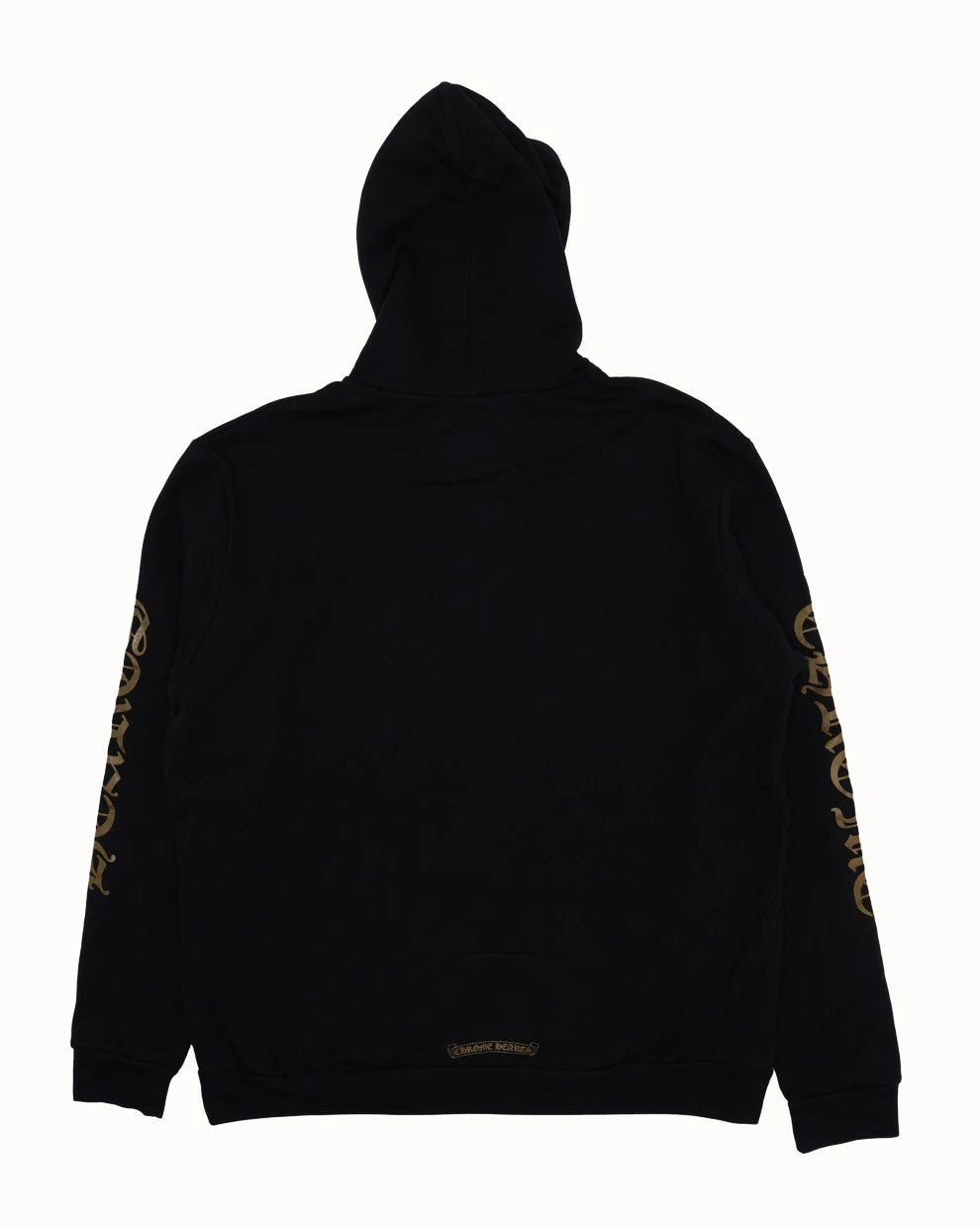 Chrome Hearts Hoodie Vertical Logo Black Green Army Zip Up