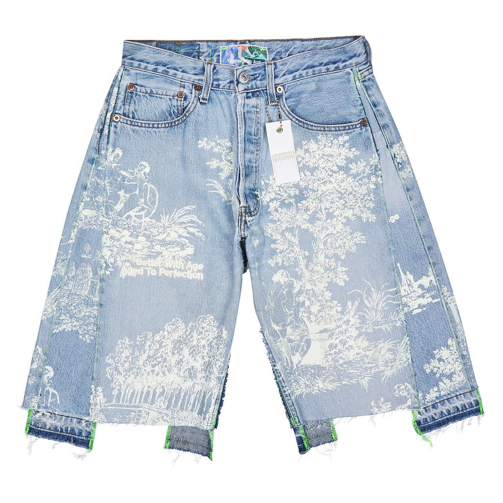 Better With Age Shorts Teresa Denim Lightest Wash