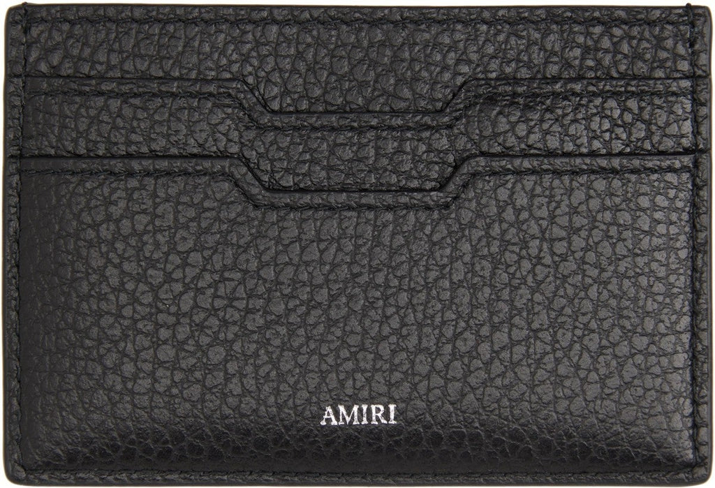 Amiri Card Holder Black MA