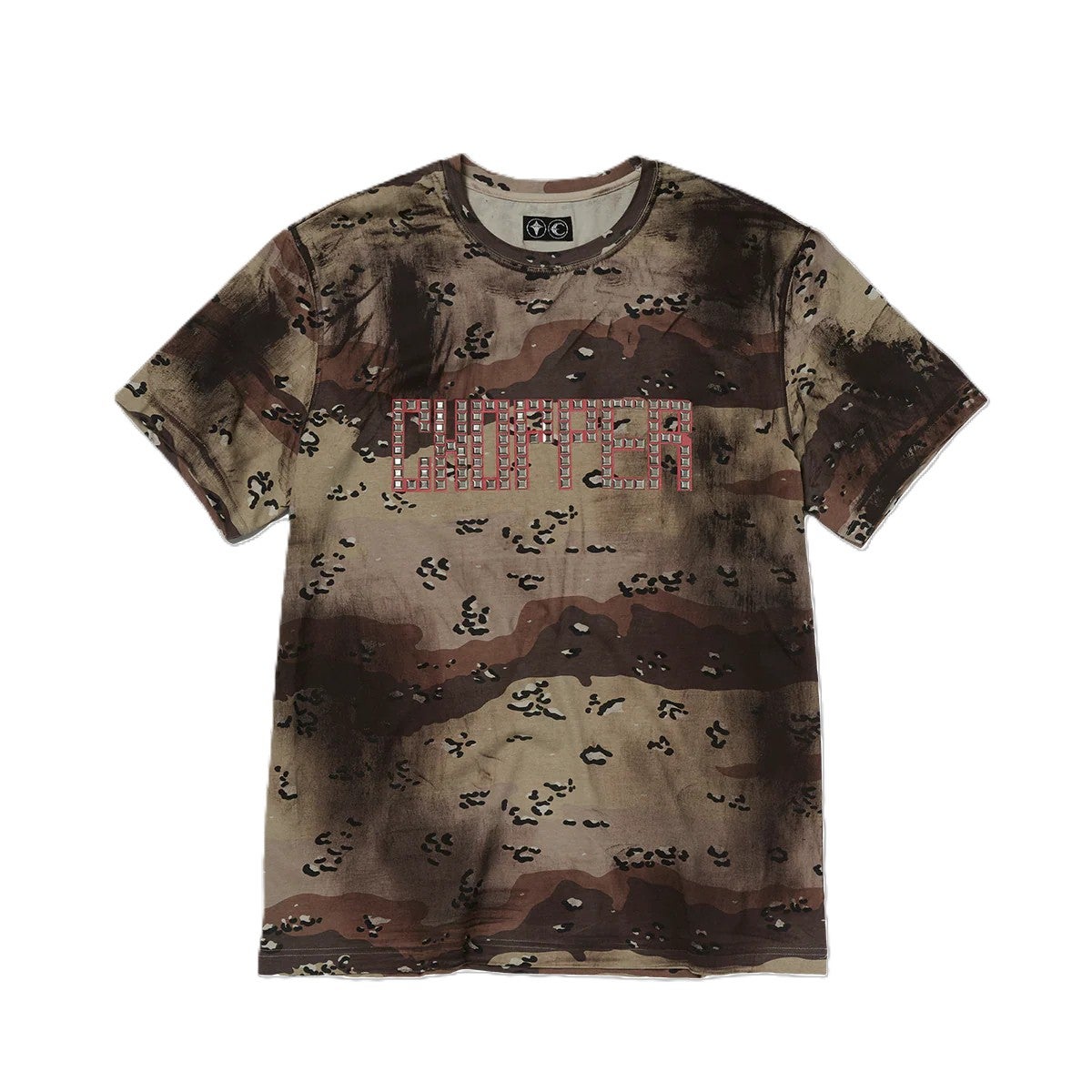 Thug Club Tee Beige Camoflage Chopper