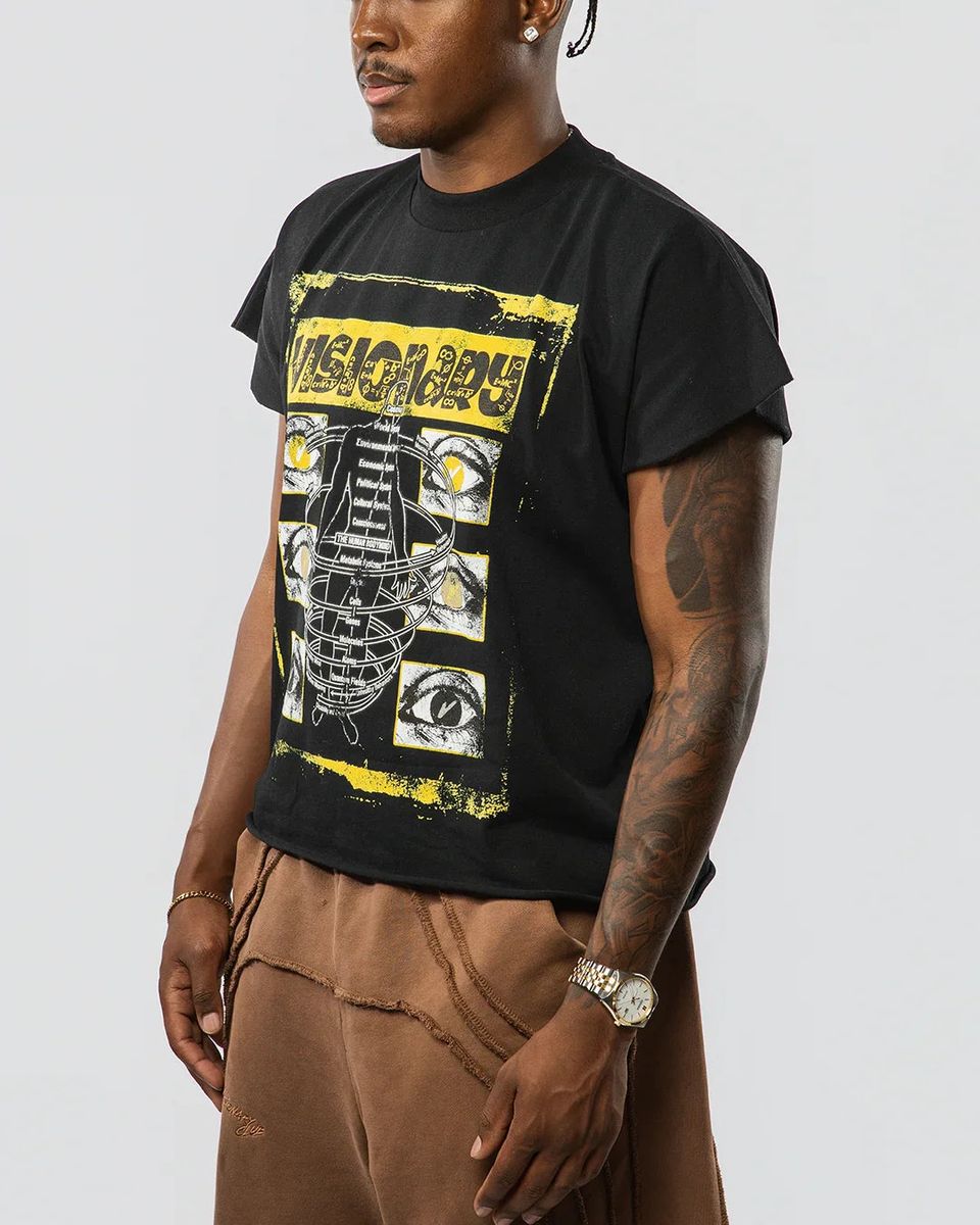 Visionary Club Tee VZNARY" HIGH FREQUENCY " CUT OFF