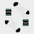 Godspeed Sock Og Logo Striped White Green