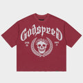 Godspeed tee Red Victor Crest