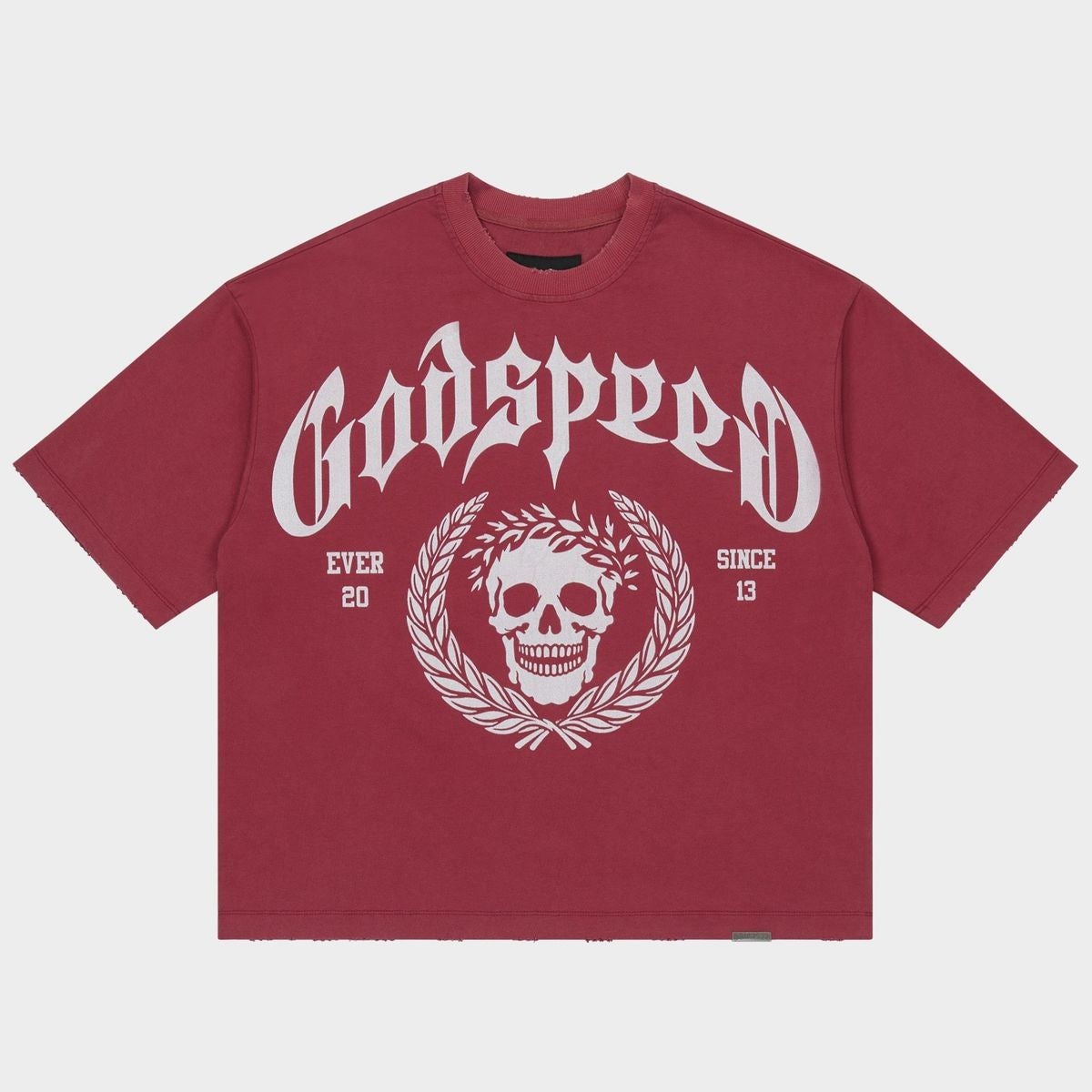 Godspeed tee Red Victor Crest