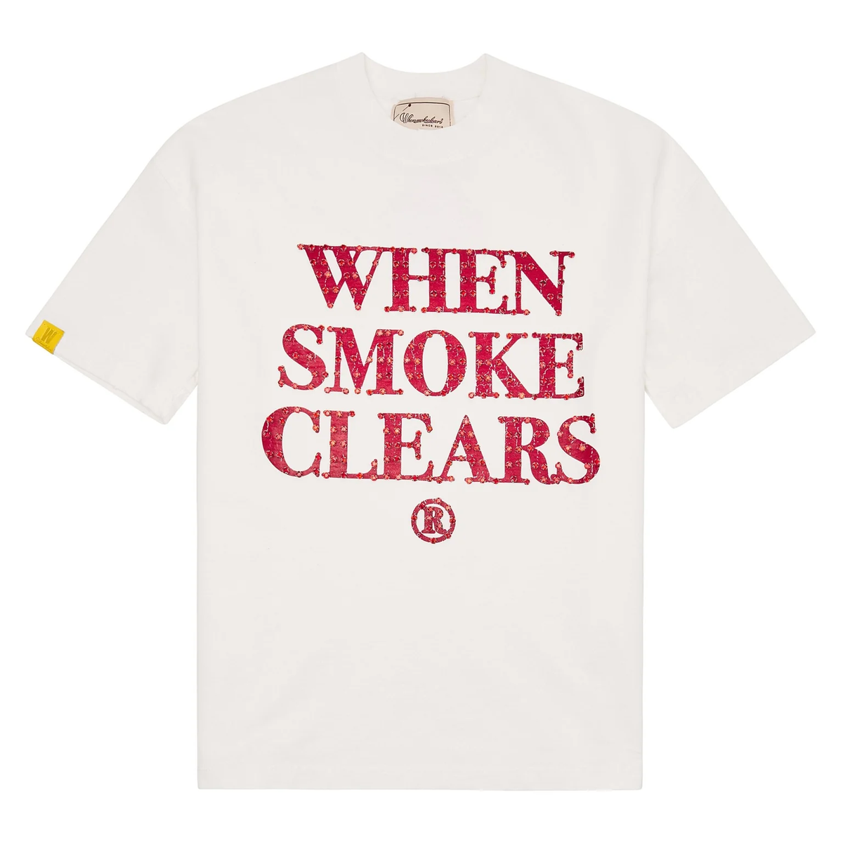 WSC Tee Diamond Bone White Red
