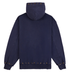 WSC Hoodie Studded Logo Navy Columbia