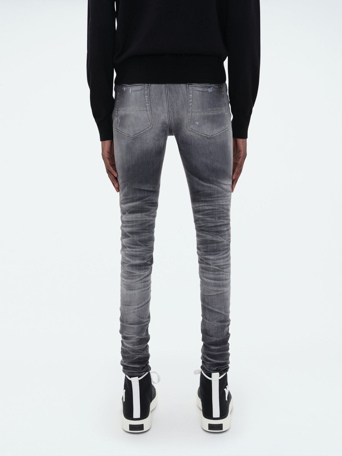 Amiri Jeans Stack Storm Grey