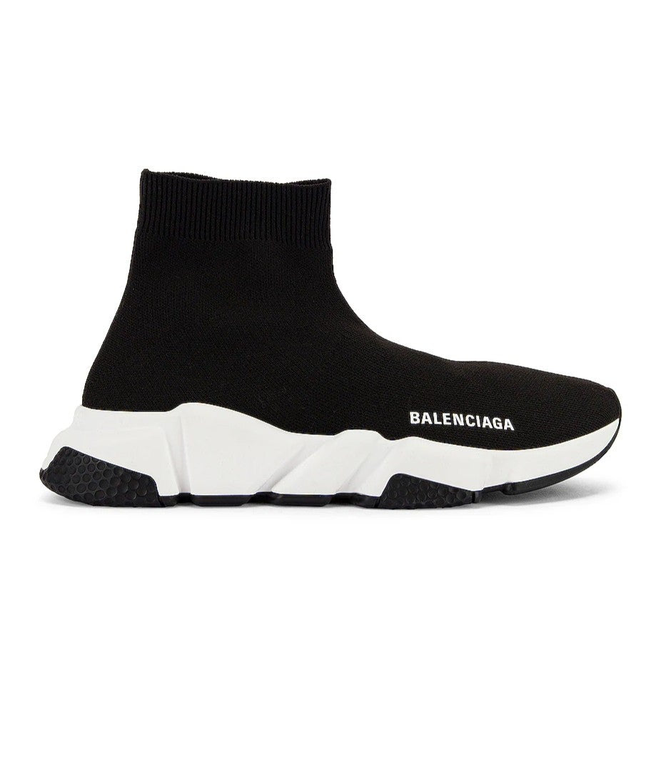 Balenciaga Speed Sneakers Black White