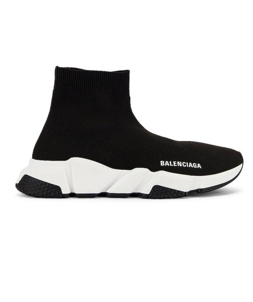 Balenciaga Speed Sneakers Black White