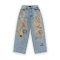 Triple Sevens Scribble Denim Blue
