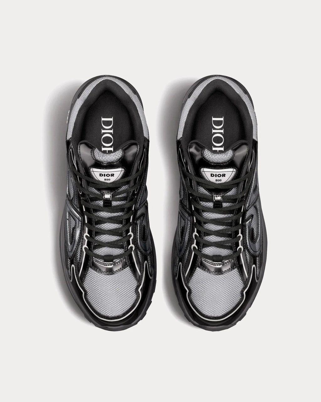 Dior B30 Sneakers Reflective Grey