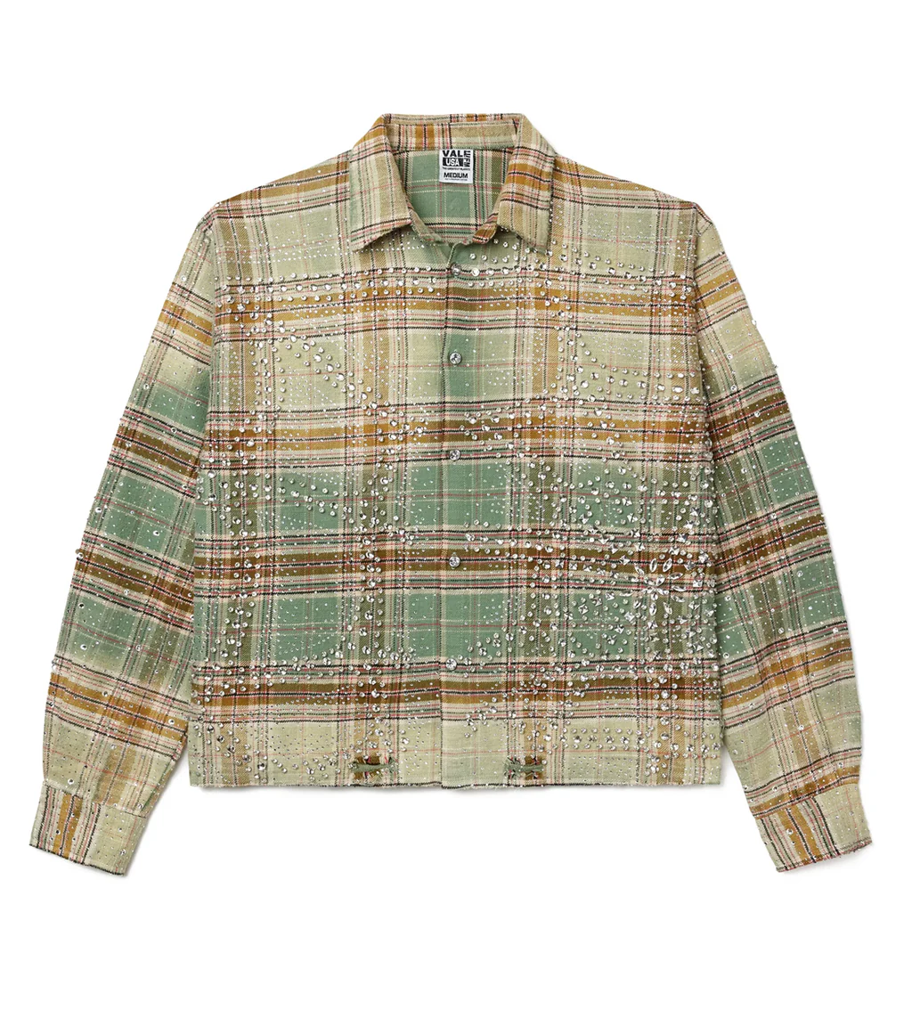 Vale Forever Flannel Green Mystikal