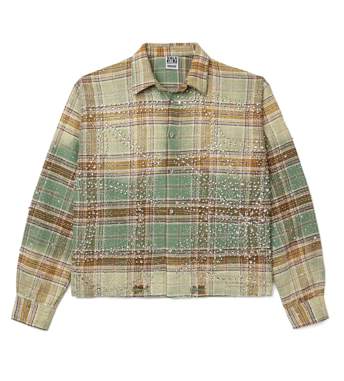 Vale Forever Flannel Green Mystikal