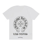 Chrome Hearts Tee White Horseshoe Las Vegas Exclusive