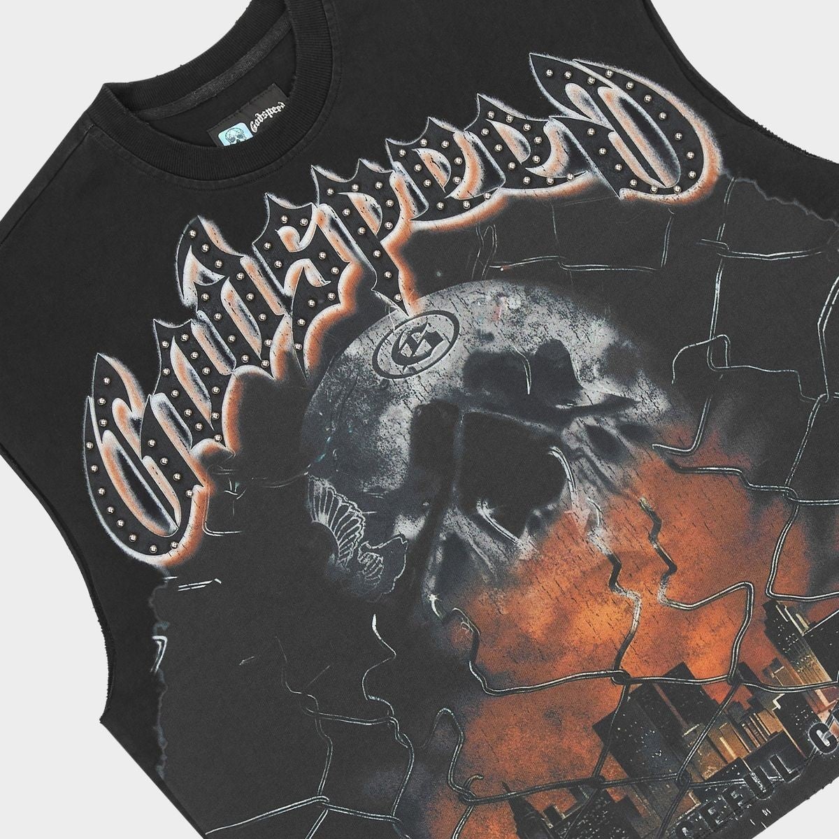 Godspeed Tee Fences Sleeveless T-shirt Black